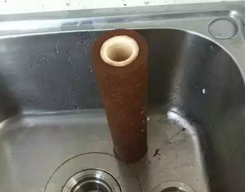凈水器能過濾什么？取出的濾芯就知道了！